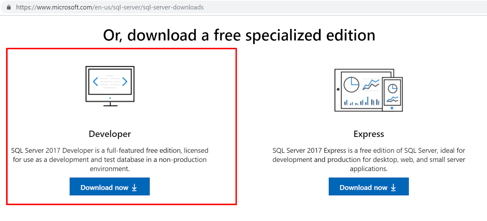 Microsoft sql server free download